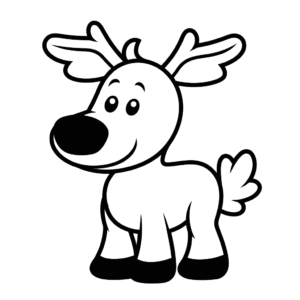 Desenho de alce