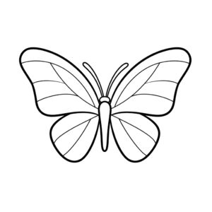 Desenho de borboleta