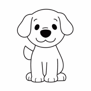 Desenho de cachorro