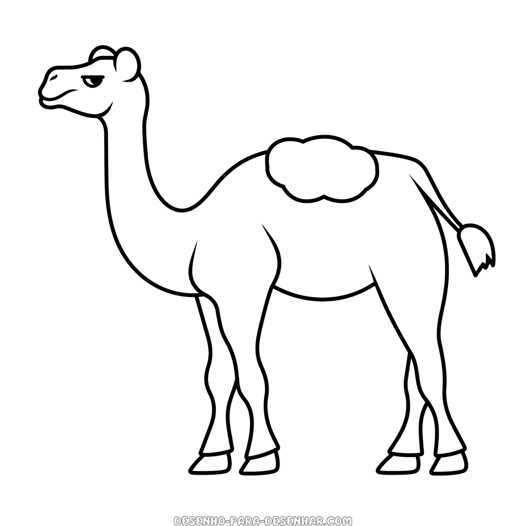 Desenho de camelo