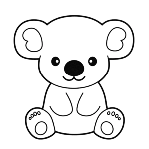 Desenho de coala