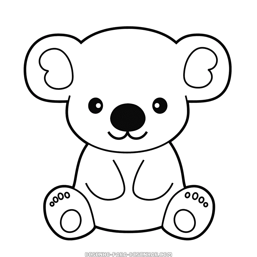 Desenho de coala
