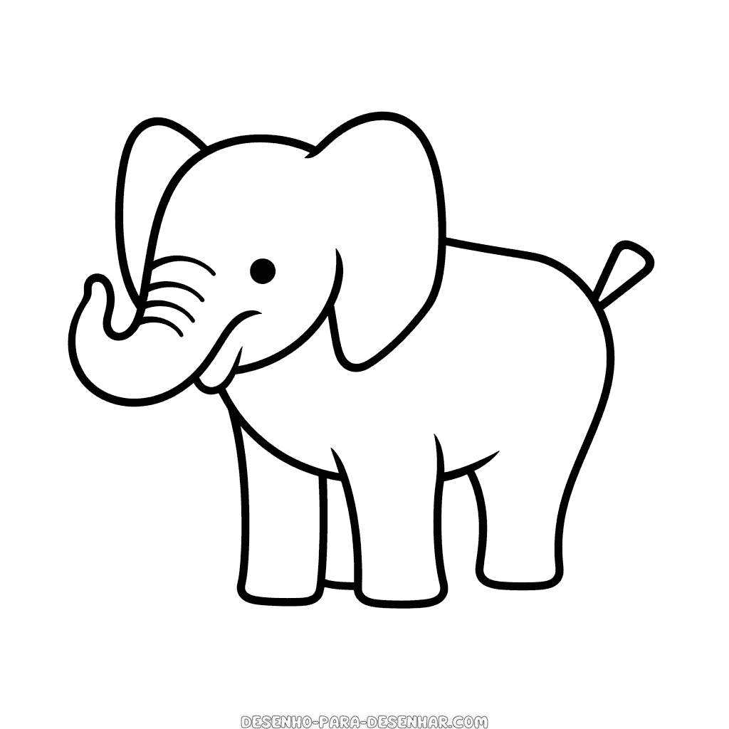 Desenho de elefante