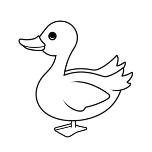 Desenho de ganso
