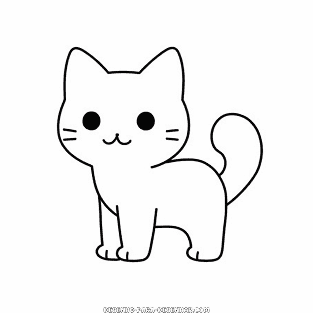 Desenho de gato