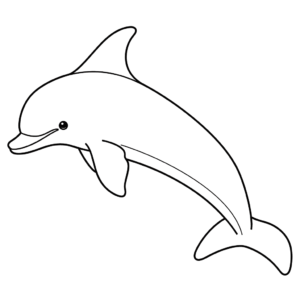 Desenho de golfinho