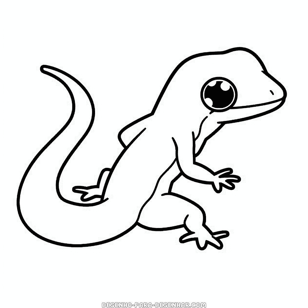 Desenho de lagarto