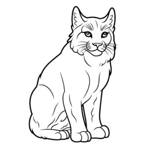 Desenho de lince