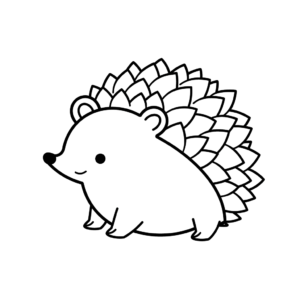Desenho de ouriço