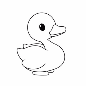 Desenho de pato