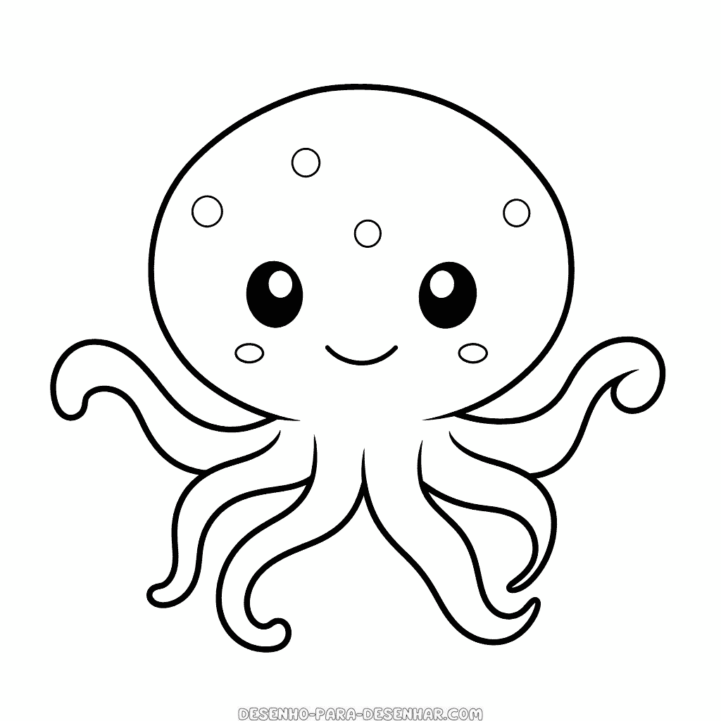 Desenho de polvo