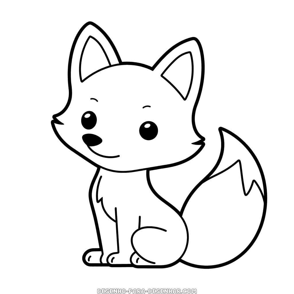 como desenhar uma raposa  Coisas para desenhar, Raposas desenho, Arte  raposa