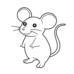 Desenho de rato
