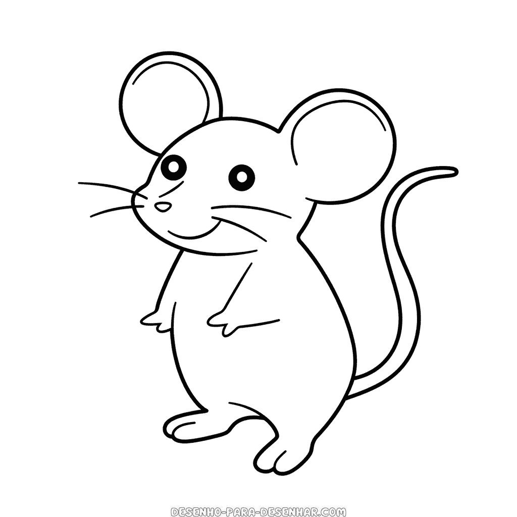Desenho de rato