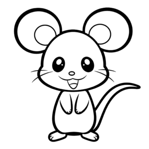 Desenho de rato