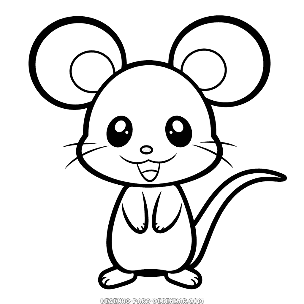 Desenho de rato