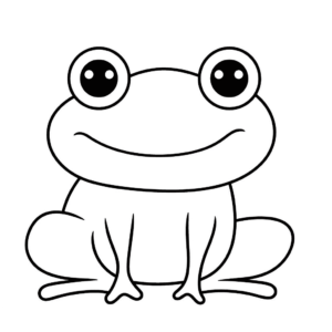 Desenho de sapo