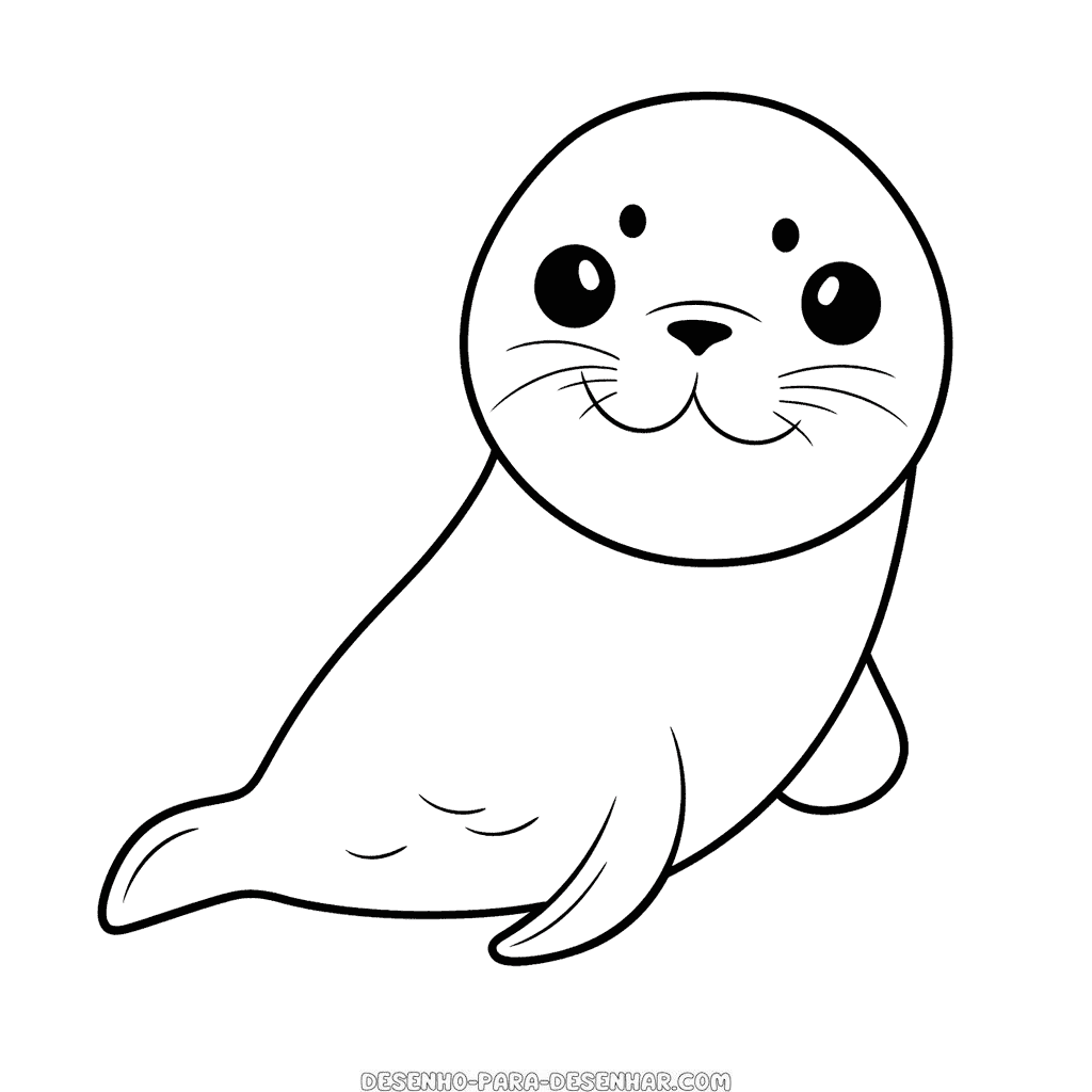 Desenho de selo