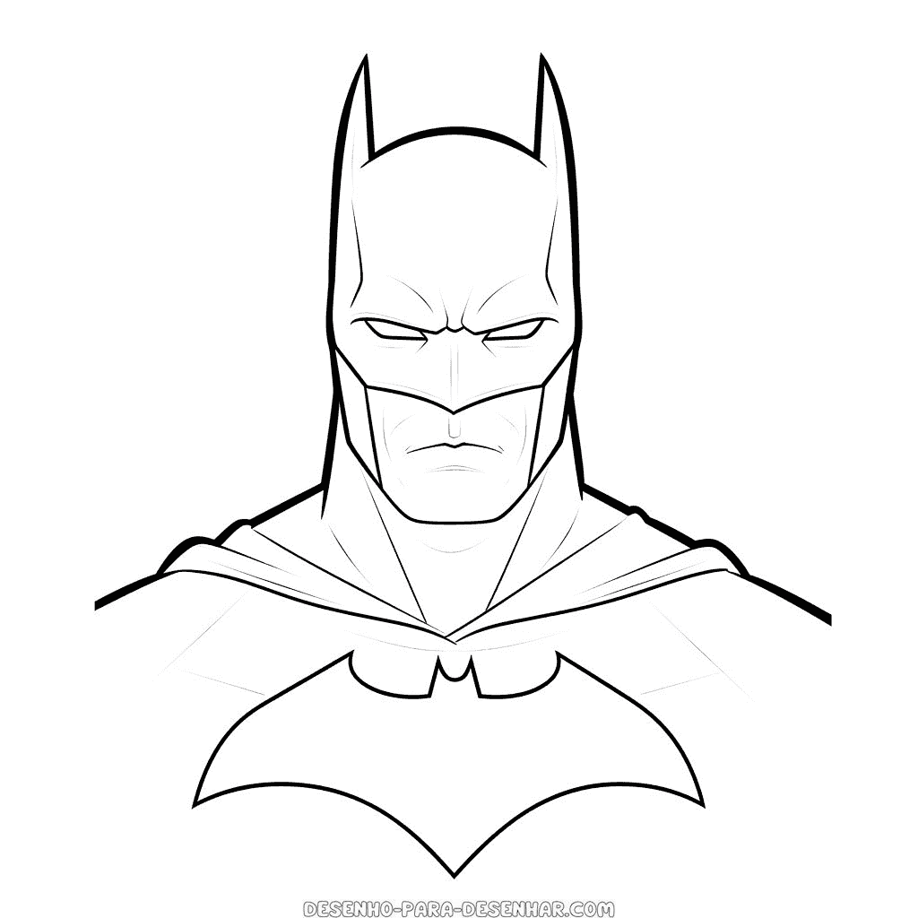 Desenho de batman
