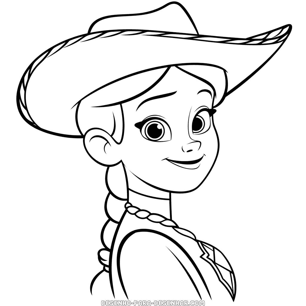 Desenho de jessie toy story