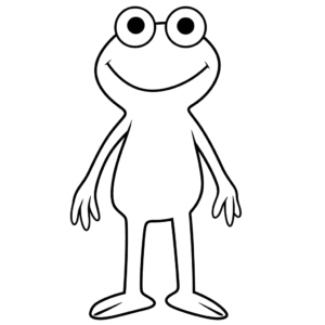 Desenho de kermit o sapo os muppets