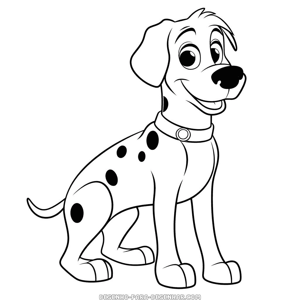 Desenho de pongo 101 dálmatas