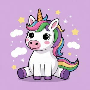 Desenhos de Unicórnios Para Desenhar