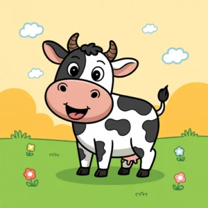 Desenhos de Vacas para desenhar