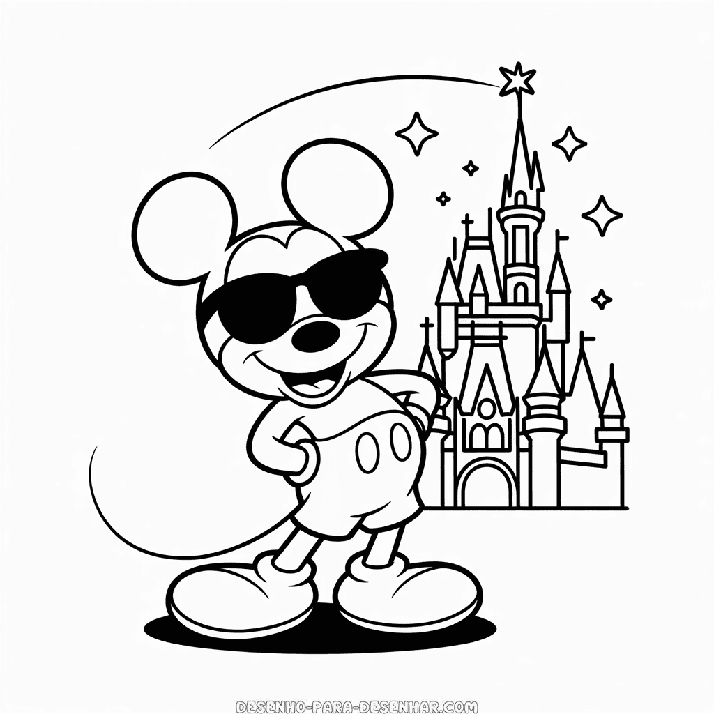 "Desenho Fácil da Incrível Disney"