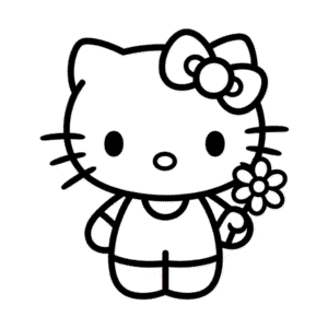 Desenho Fácil do Anime Hello Kitty