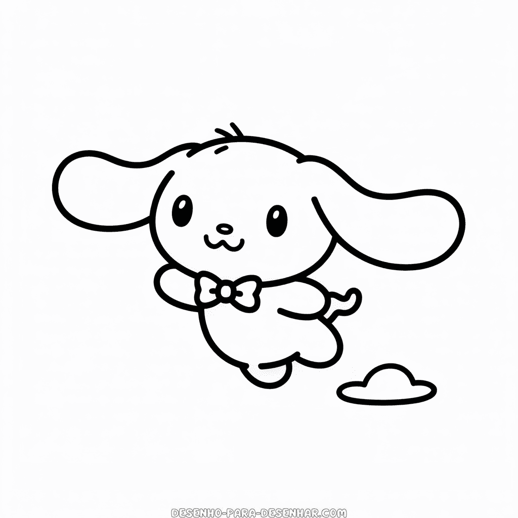 Desenho Fácil do Cinnamoroll da Hello Kitty