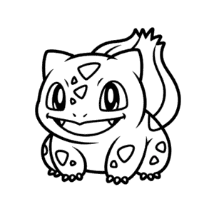 Desenho Fácil do Fofo Bulbassauro Pokémon