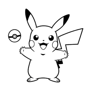 Desenho Fácil do Pokémon Básico