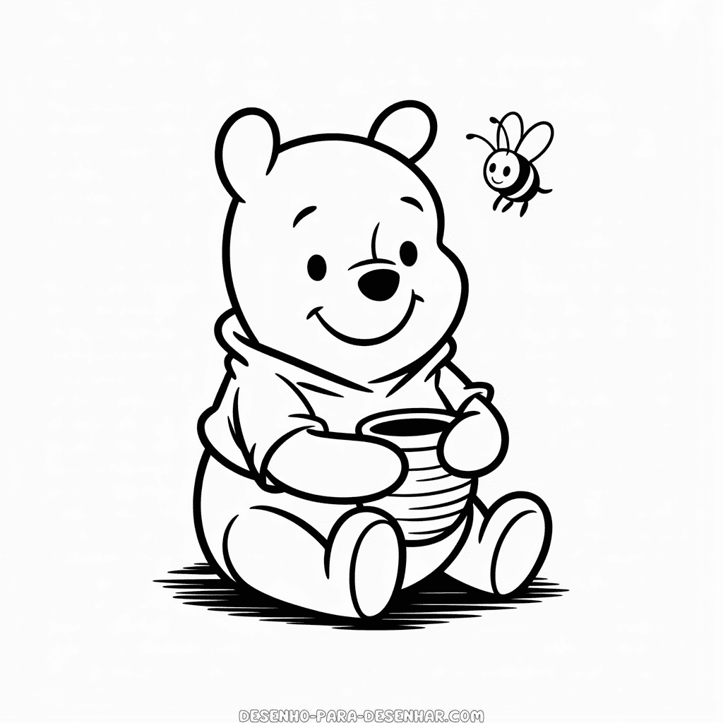 The title in Portuguese is: Desenho Fácil da Disney Fofa