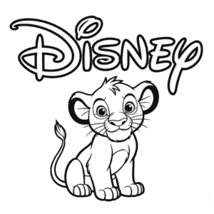 Desenho Fácil do Disney O Rei Leão