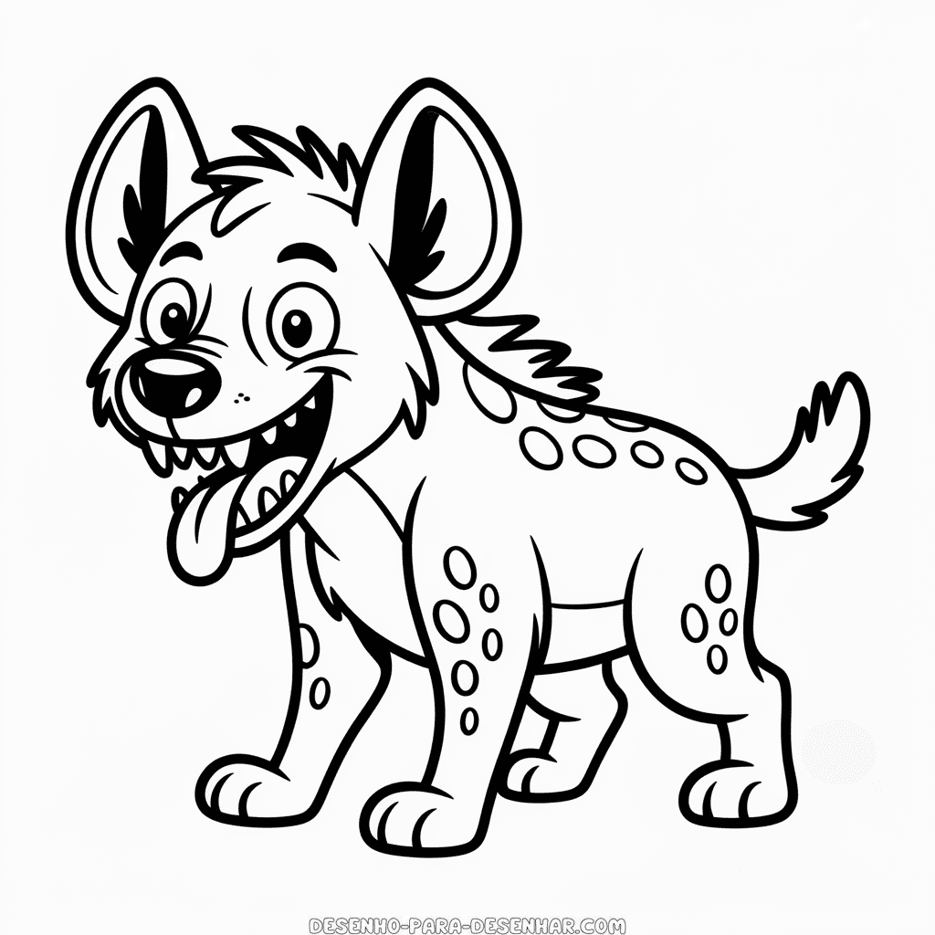 Desenho Fácil do Ed de O Rei Leão