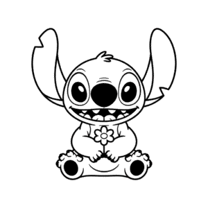 Desenho Fácil do Fofinho Stitch