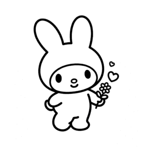 Desenho Fácil da Hello Kitty My Melody