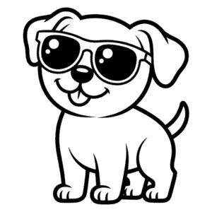 Desenho Fácil do Cachorro Incrível