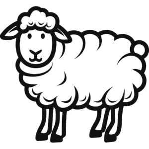 Desenho Fácil do Carneiro Dall