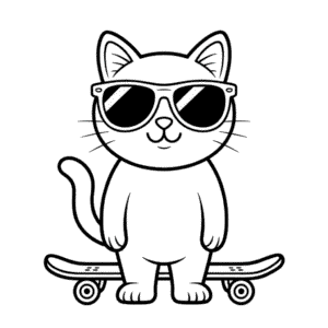 Desenho Fácil do Gato Incrível