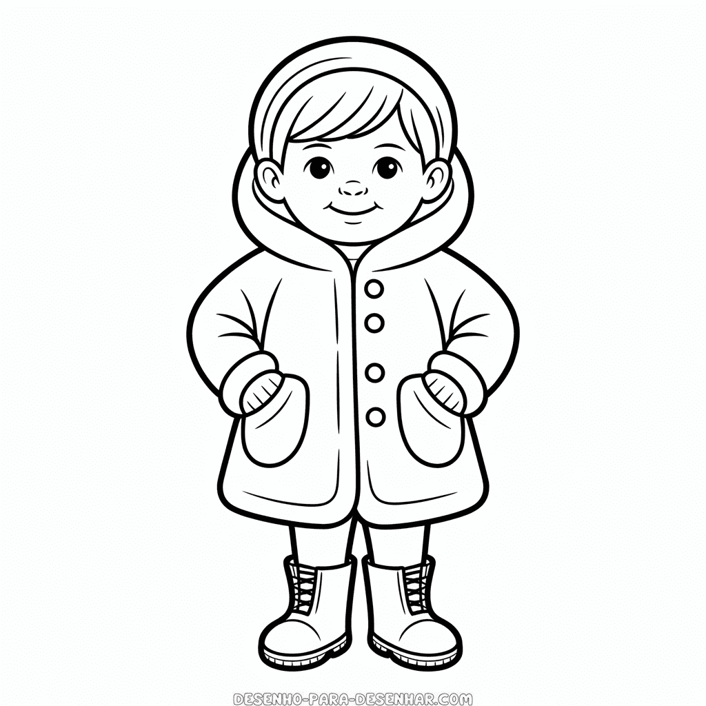 Desenho Fácil da Moda de Outono