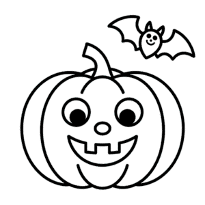 Desenho Fácil do Halloween Fofinho