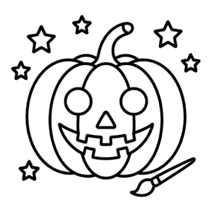 Desenho Fácil da Arte de Halloween