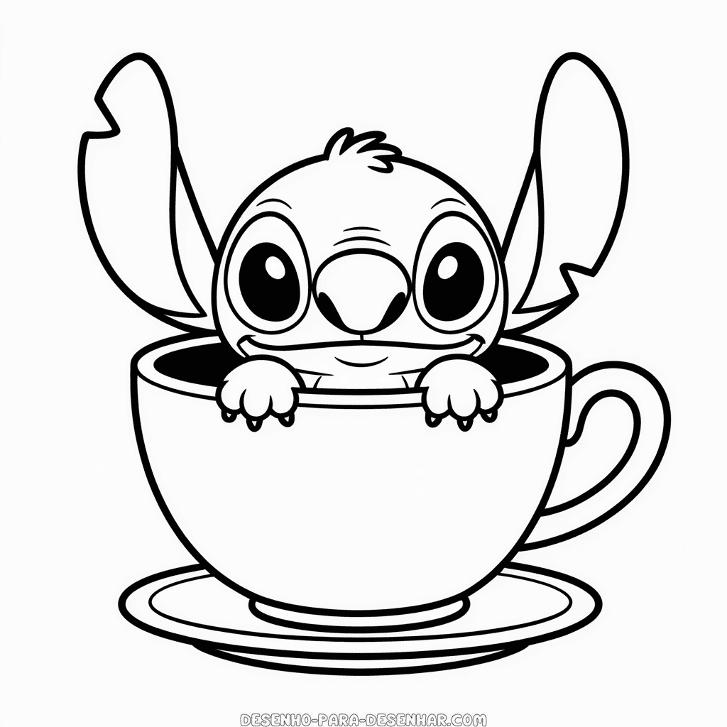 Desenho Fácil do Mini Stitch