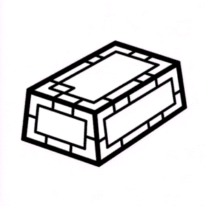 Desenho Fácil do Ouro do Minecraft
