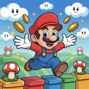 Desenhos do Mario para Desenhar