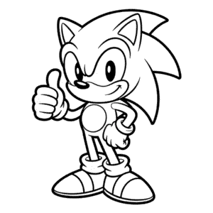 Desenho Fácil do Melhor Sonic