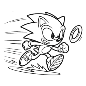 Desenho Fácil do Sonic Dash